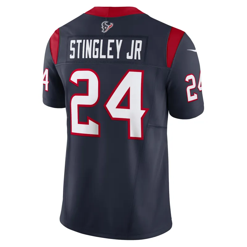 Men's Houston Texans Derek Stingley Jr. Navy Vapor F.U.S.E. Limited Jersey
