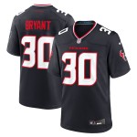 Men's Houston Texans Myles Bryant Navy Team Game Jersey