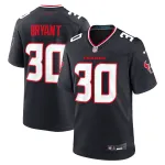 Men's Houston Texans Myles Bryant Navy Team Game Jersey