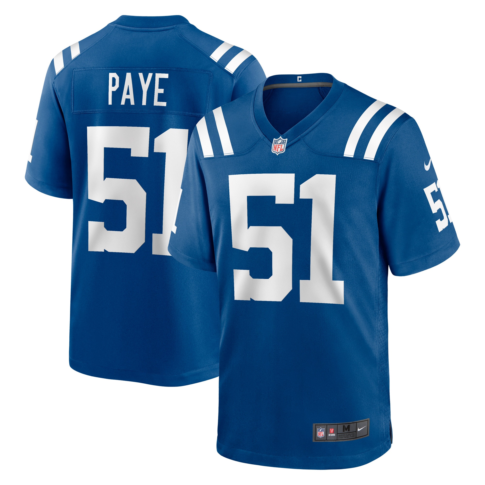 Men's Indianapolis Colts Royal Game Jersey