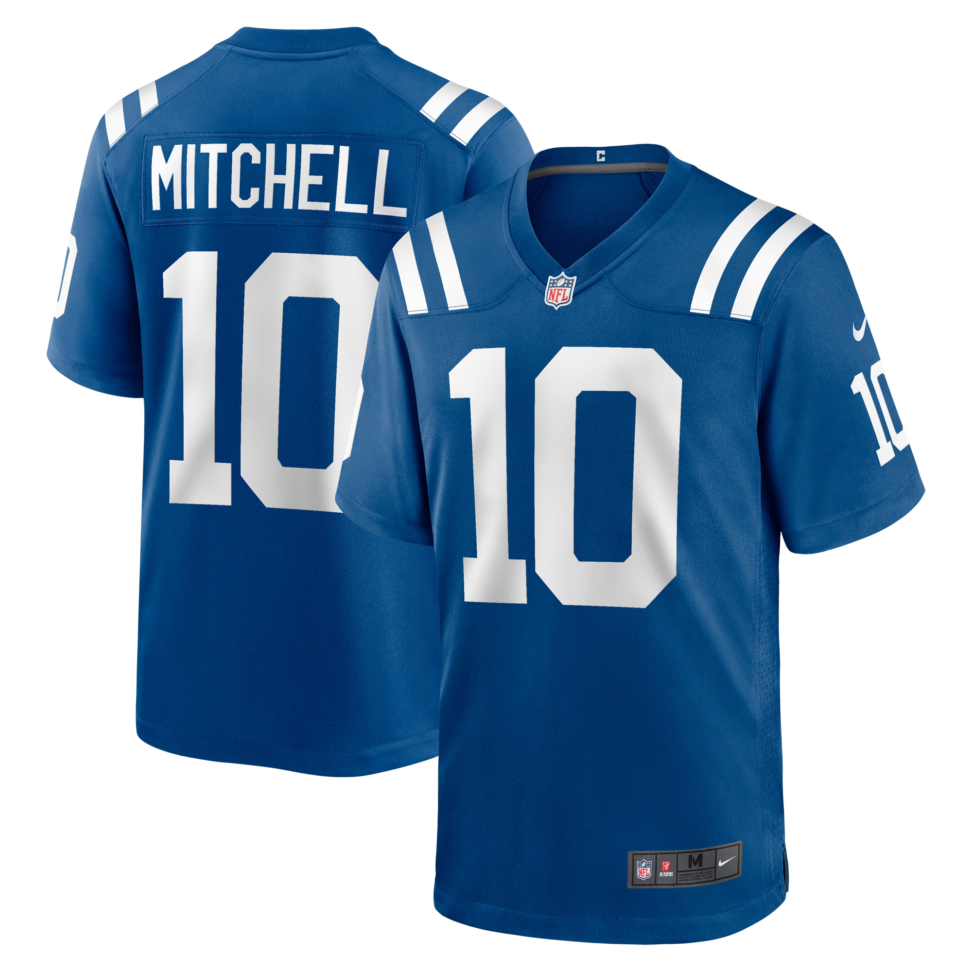 Men's Indianapolis Colts Adonai Mitchell Royal 2024 NFL Draft Player Game Jersey