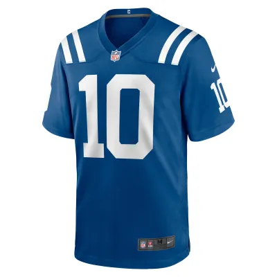 Men's Indianapolis Colts Adonai Mitchell Royal 2024 NFL Draft Player Game Jersey 02