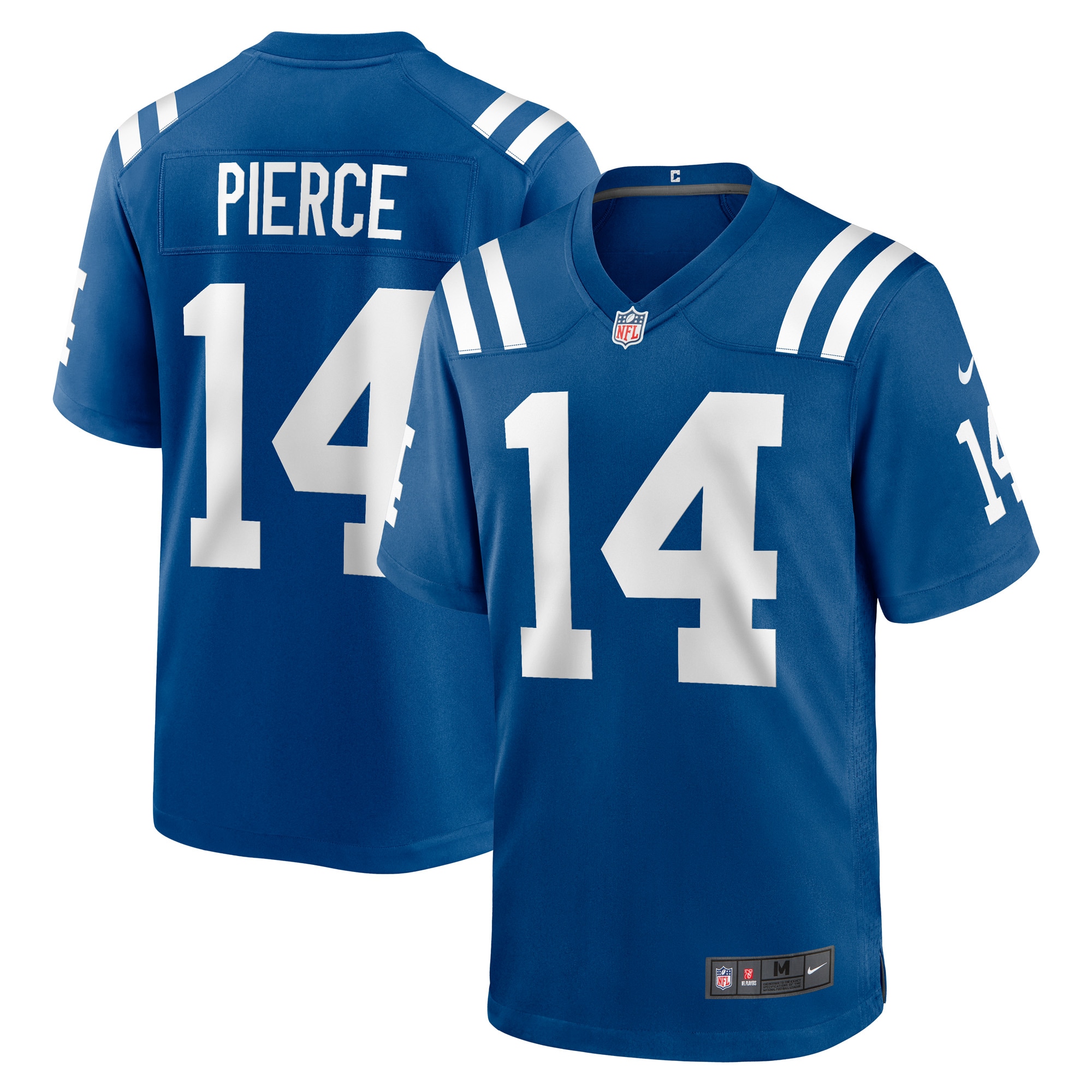 Men's Indianapolis Colts Alec Pierce Royal Player Game Jersey