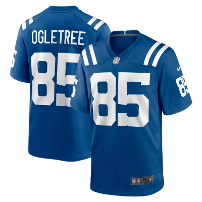 Men's Indianapolis Colts Andrew Ogletree Royal Game Player Jersey 01