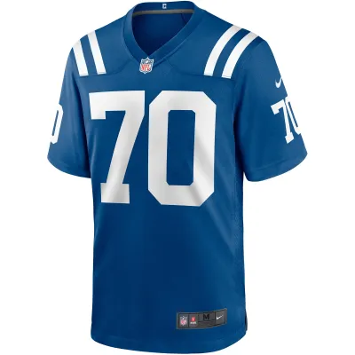 Men's Indianapolis Colts Art Donovan Royal Game Retired Player Jersey 02