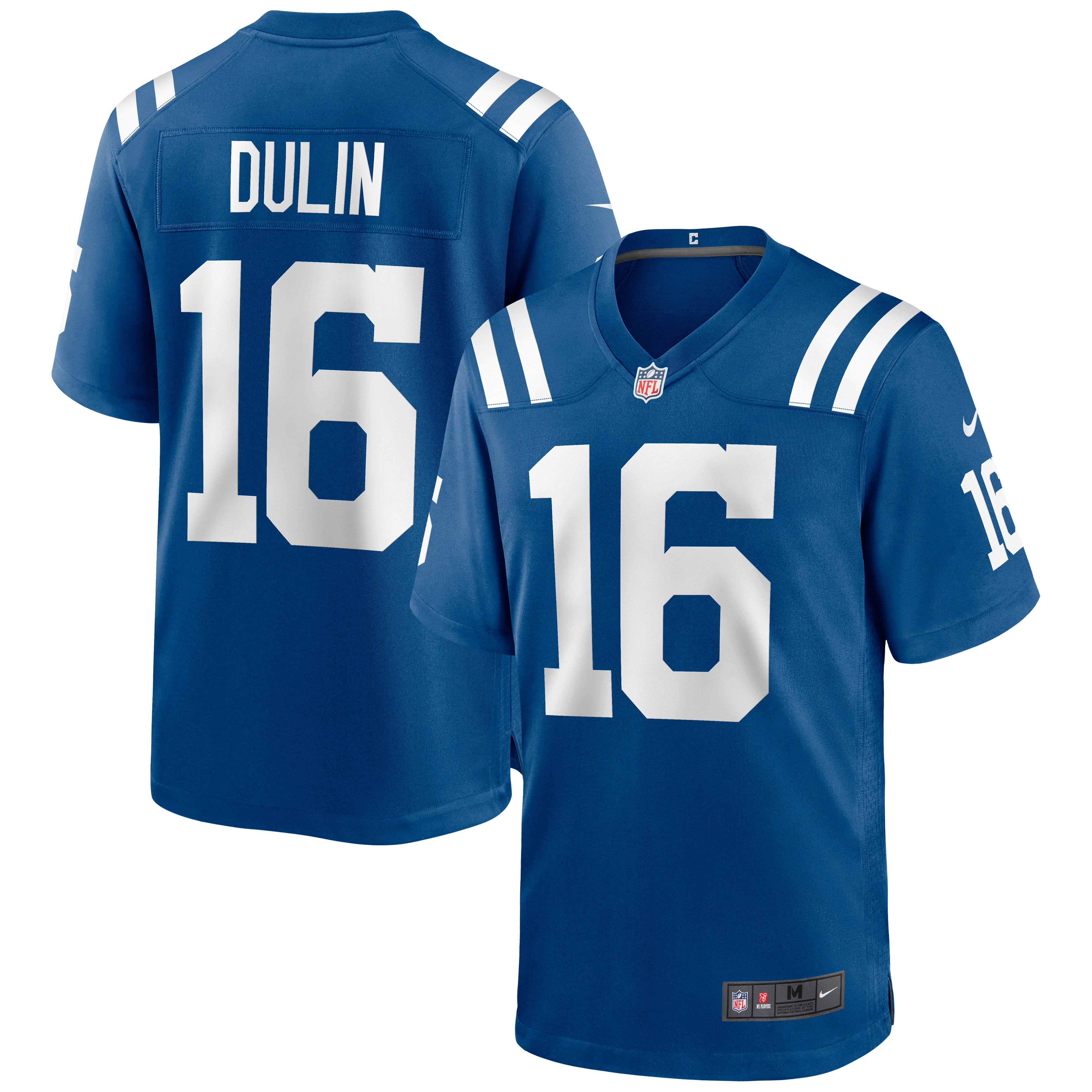 Men's Indianapolis Colts Ashton Dulin Royal Game Jersey