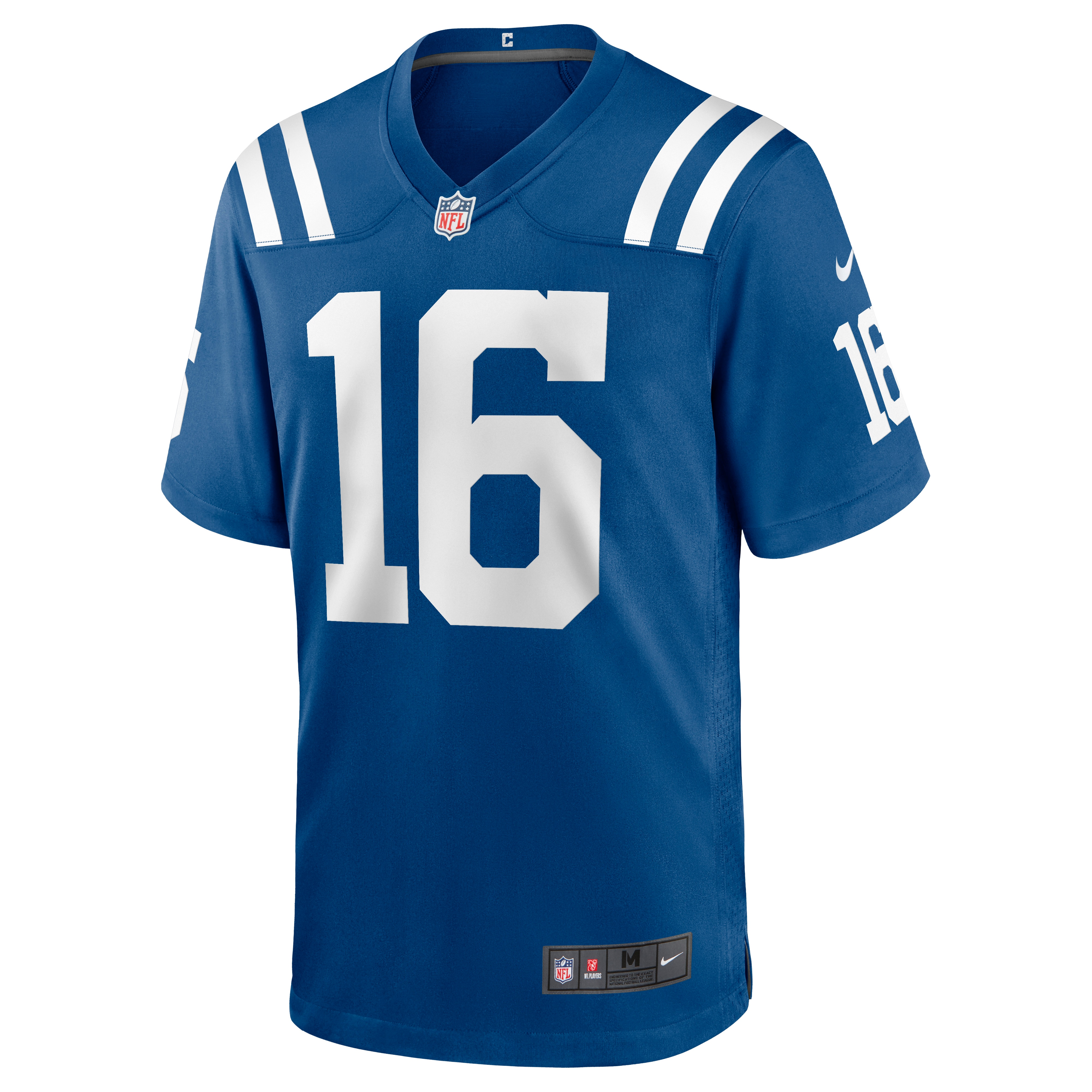 Men's Indianapolis Colts Ashton Dulin Royal Game Jersey