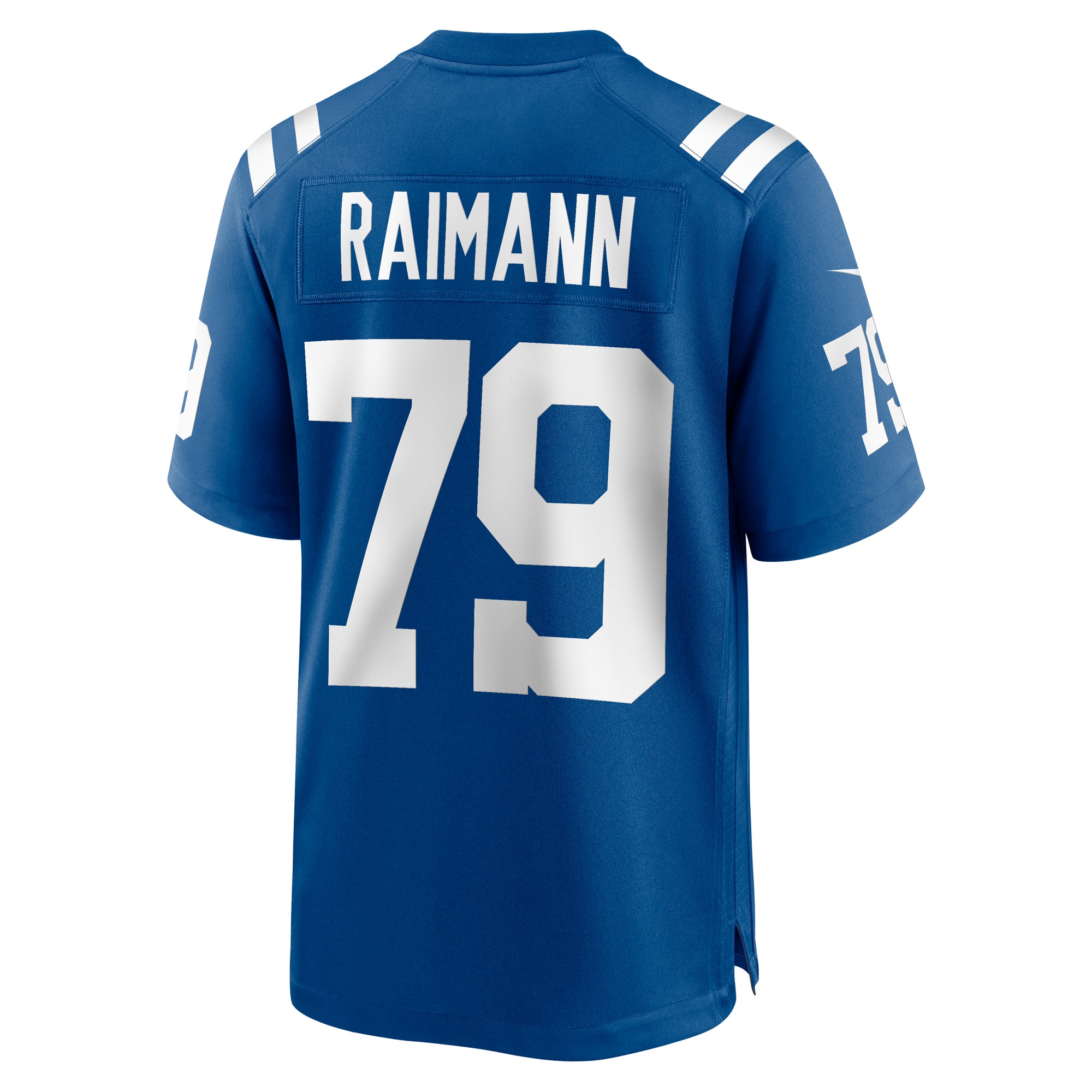 Men's Indianapolis Colts Bernhard Raimann Royal Player Game Jersey
