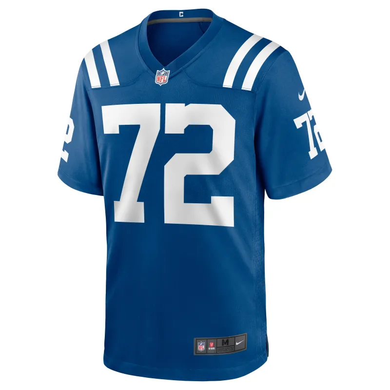 Men's Indianapolis Colts Braden Smith Royal Game Jersey