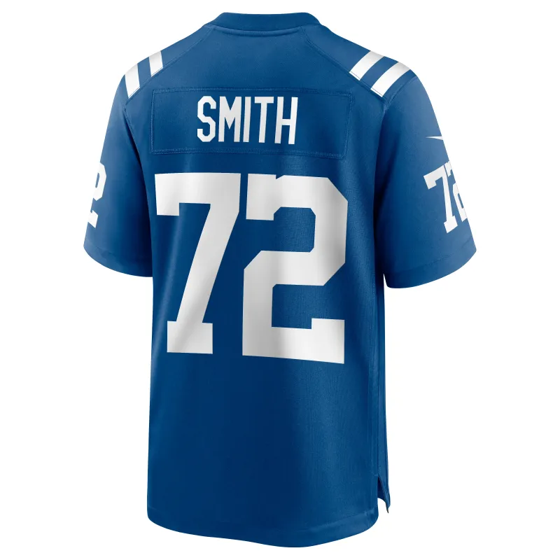 Men's Indianapolis Colts Braden Smith Royal Game Jersey