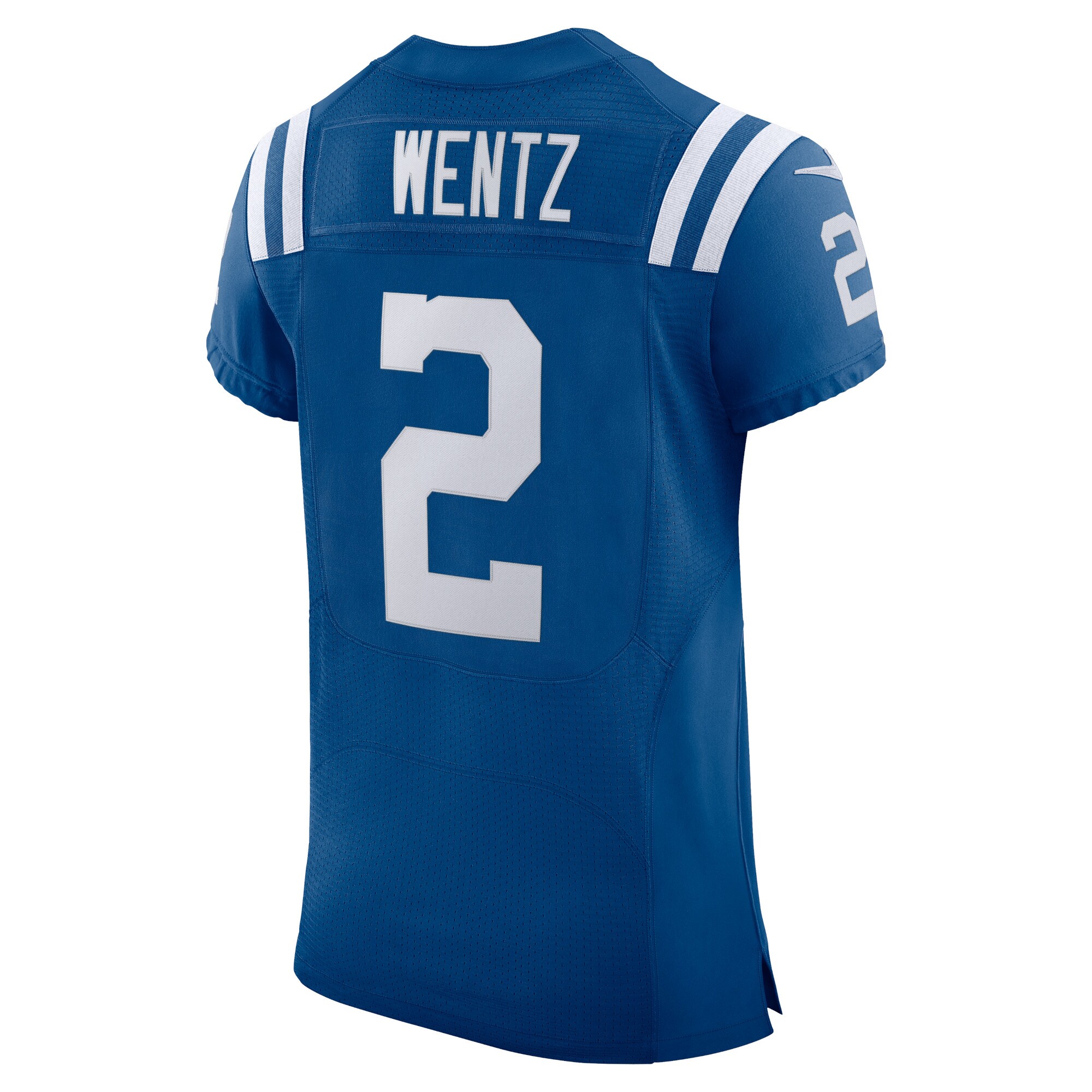 Men's Indianapolis Colts Carson Wentz Royal Vapor Elite Player Jersey