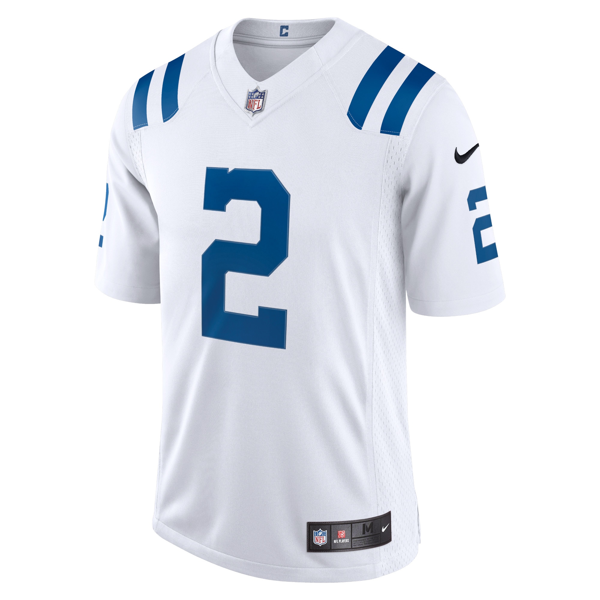 Men's Indianapolis Colts Carson Wentz White Vapor Limited Jersey