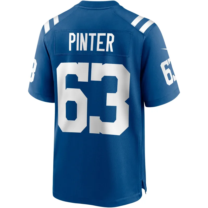 Men's Indianapolis Colts Danny Pinter Royal Game Jersey