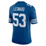 Men's Indianapolis Colts Darius Leonard Royal Alternate Vapor Limited Jersey