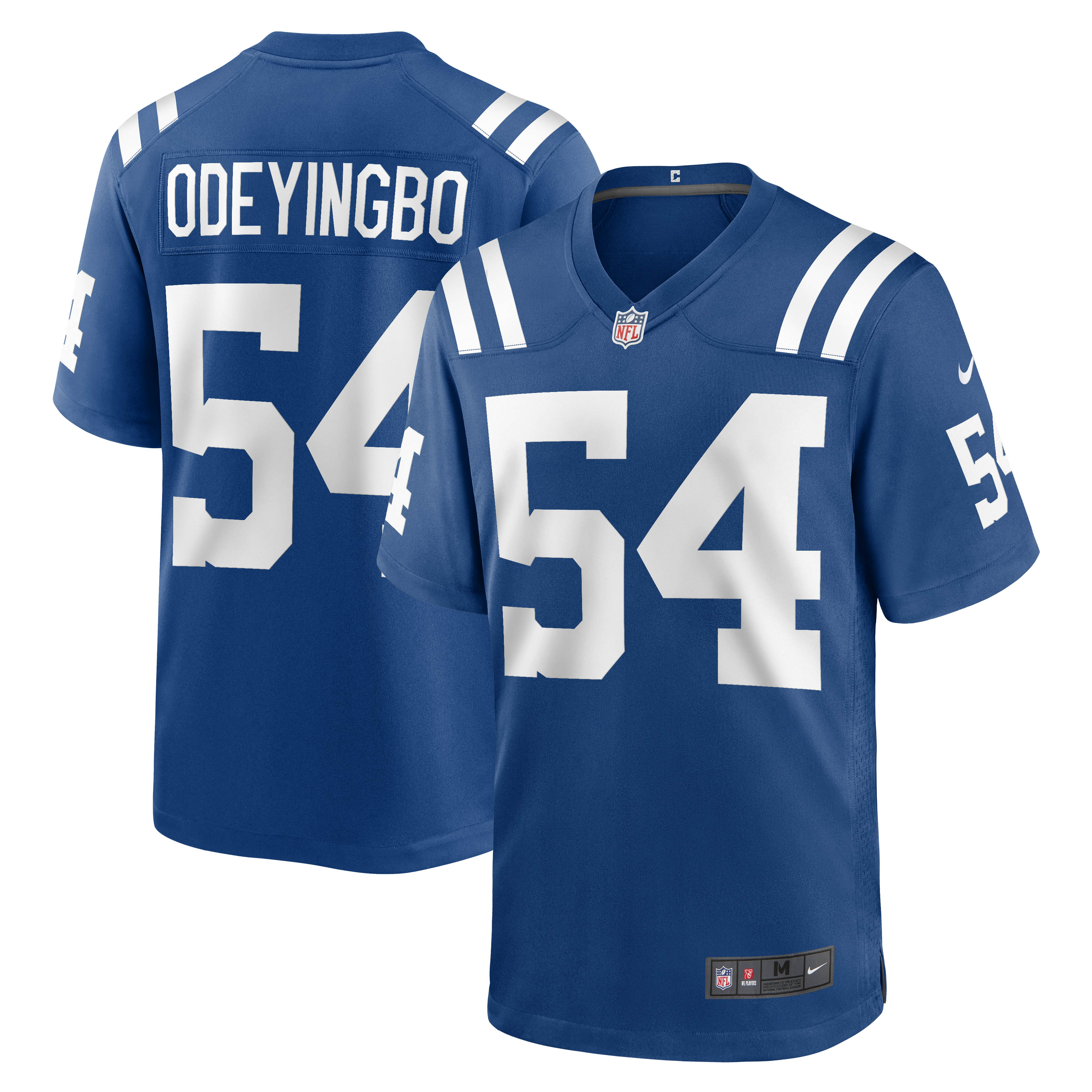 Men's Indianapolis Colts Dayo Odeyingbo Royal Game Jersey