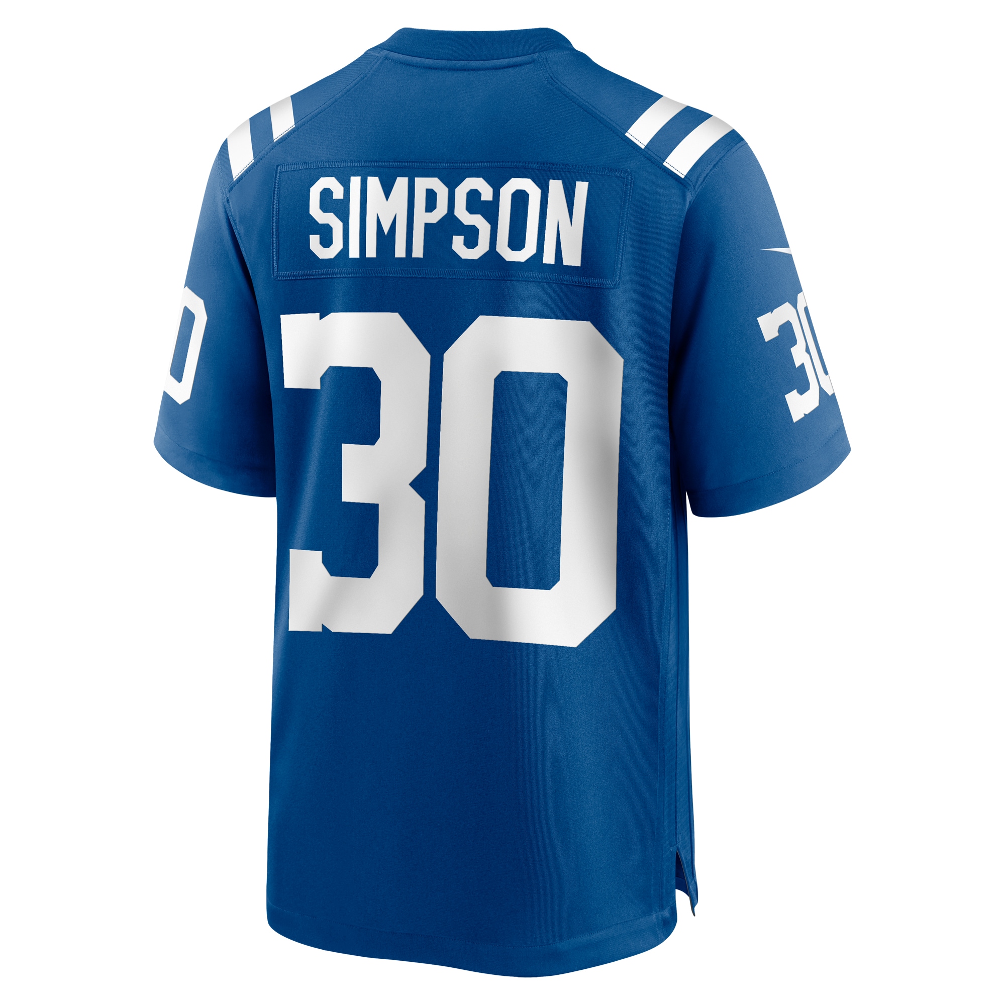 Men's Indianapolis Colts Jaylin Simpson Royal Game Jersey