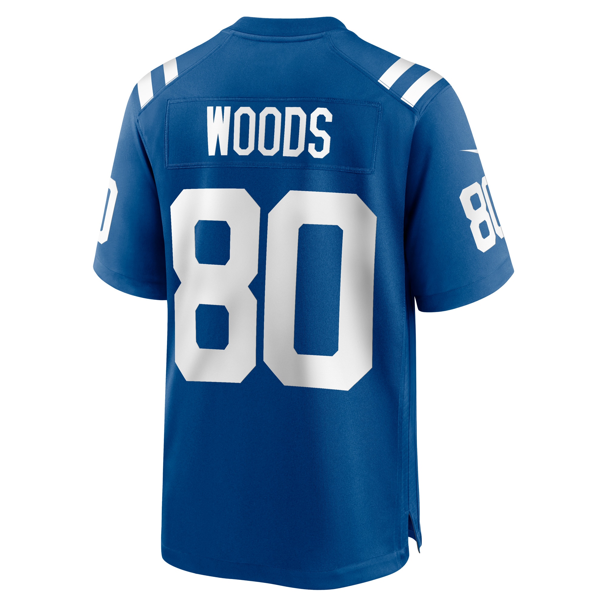Men's Indianapolis Colts Jelani Woods Royal Player Game Jersey