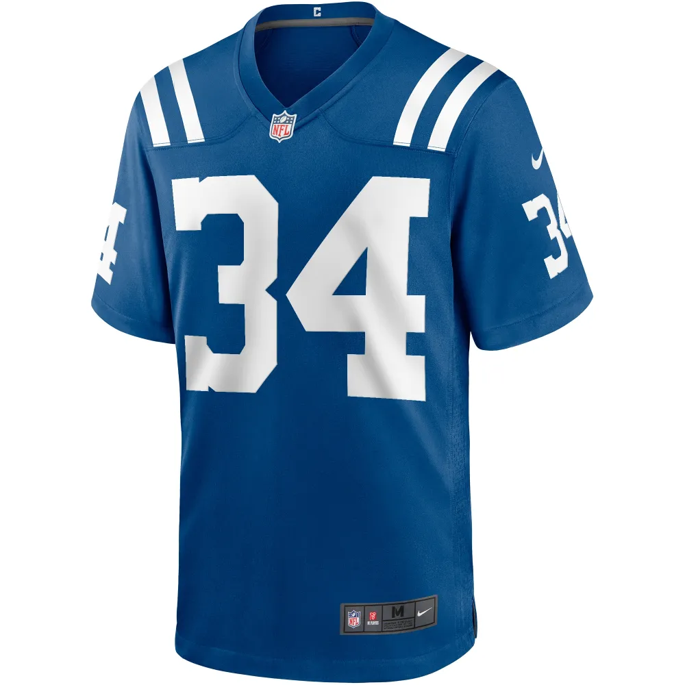 Men's Indianapolis Colts Joe Perry Royal Game Retired Player Jersey