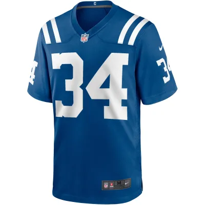 Men's Indianapolis Colts Joe Perry Royal Game Retired Player Jersey 02
