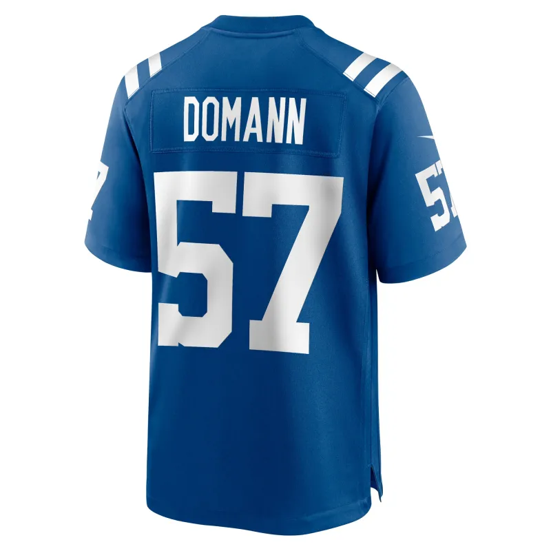 Men's Indianapolis Colts JoJo Domann Royal Game Player Jersey