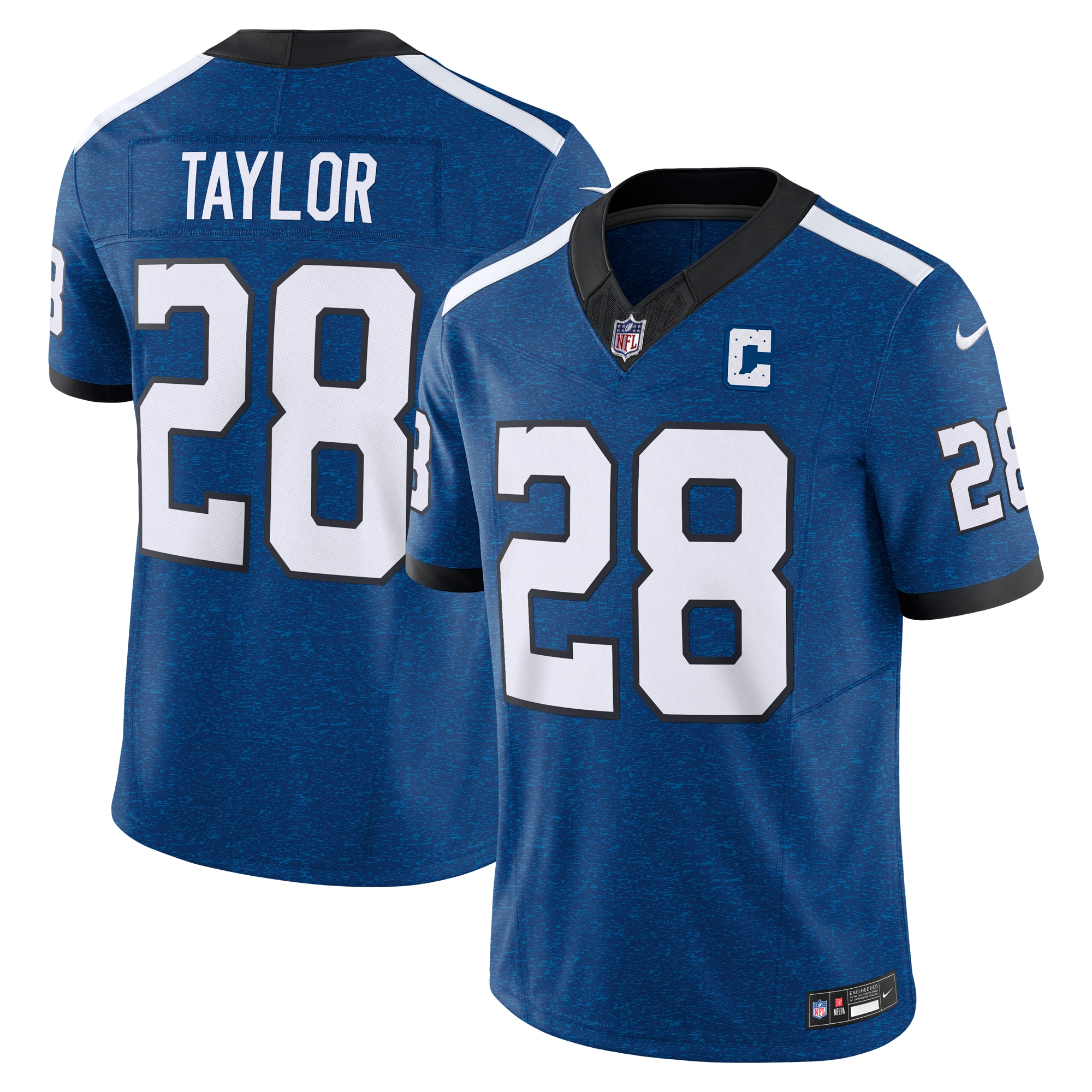 Men's Indianapolis Colts Jonathan Taylor Blue Vapor F.U.S.E. Limited Jersey