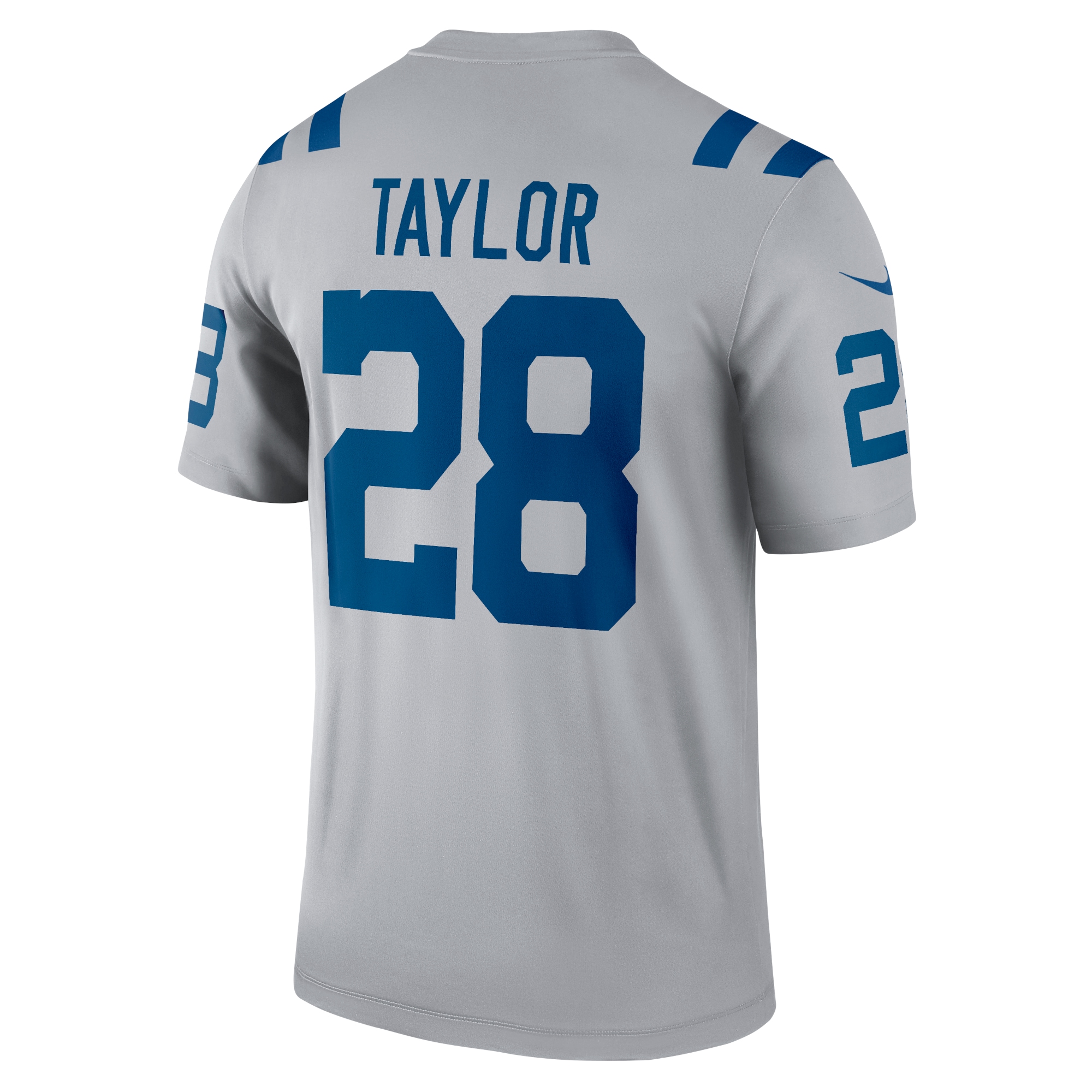 Men's Indianapolis Colts Jonathan Taylor Gray Inverted Legend Jersey