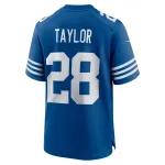 Men's Indianapolis Colts Jonathan Taylor Royal Alternate Game Jersey