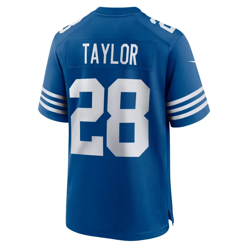 Men's Indianapolis Colts Jonathan Taylor Royal Alternate Game Jersey