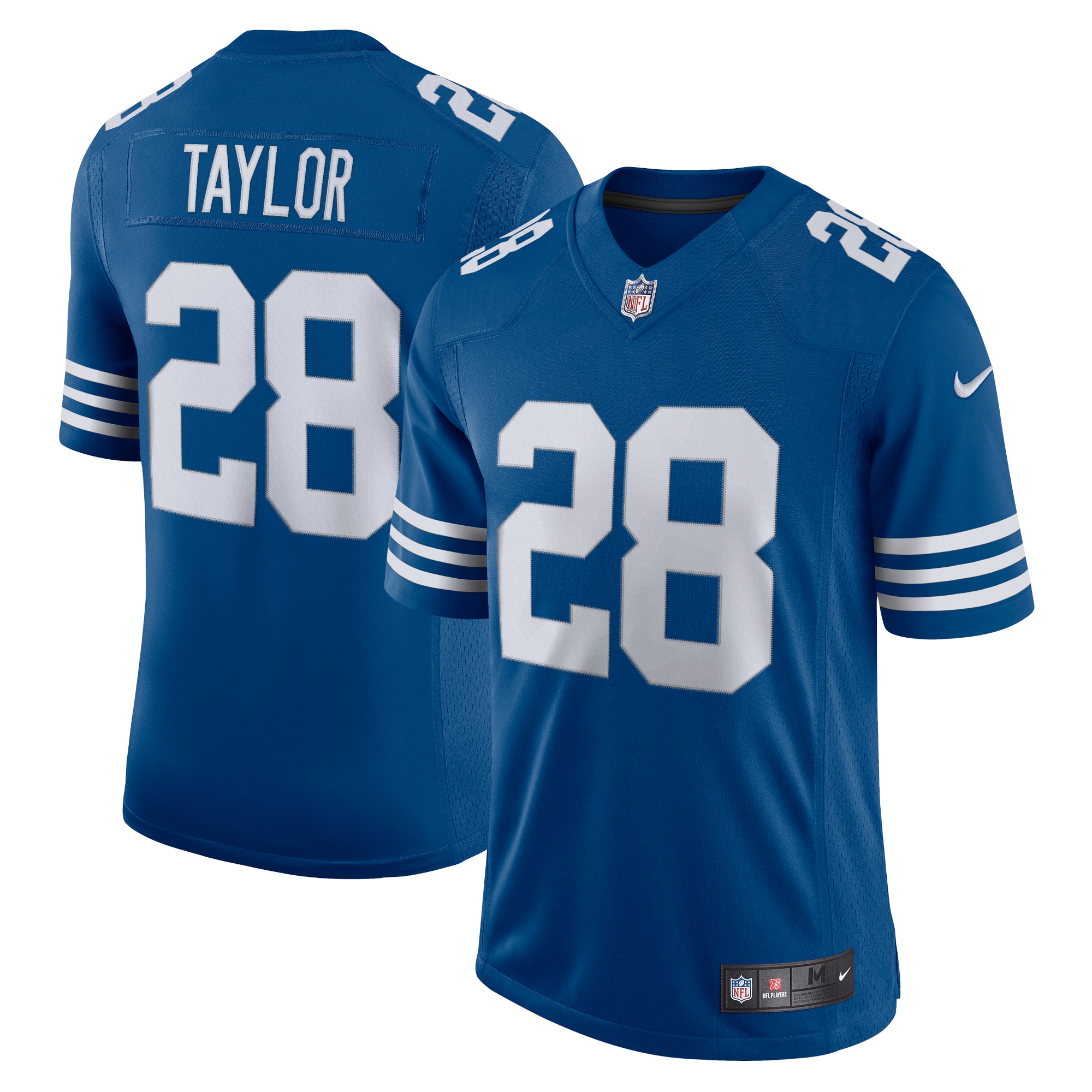 Men's Indianapolis Colts Jonathan Taylor Royal Alternate Vapor Limited Jersey