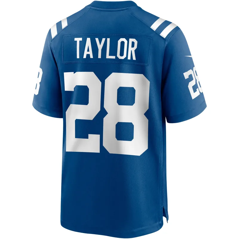 Men's Indianapolis Colts Jonathan Taylor Royal Game Jersey