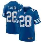Men's Indianapolis Colts Jonathan Taylor Royal Game Player Jersey
