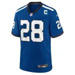 Men's Indianapolis Colts Jonathan Taylor Royal Indiana Nights Alternate Game Jersey