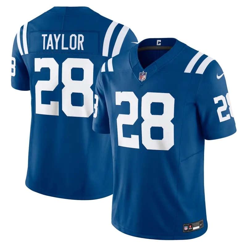 Men's Indianapolis Colts Jonathan Taylor Royal Vapor F.U.S.E. Limited Jersey