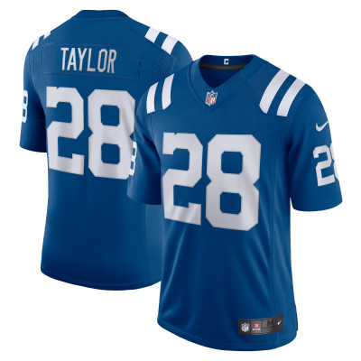 Men's Indianapolis Colts Jonathan Taylor Royal Vapor Limited Jersey 01