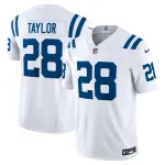 Men's Indianapolis Colts Jonathan Taylor White Vapor F.U.S.E. Limited Jersey