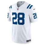 Men's Indianapolis Colts Jonathan Taylor White Vapor F.U.S.E. Limited Jersey