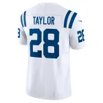 Men's Indianapolis Colts Jonathan Taylor White Vapor F.U.S.E. Limited Jersey