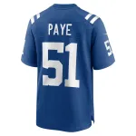 Men's Indianapolis Colts Kwity Paye Royal Game Jersey