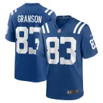 Men's Indianapolis Colts Kylen Granson Royal Game Jersey