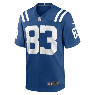 Men's Indianapolis Colts Kylen Granson Royal Game Jersey 02