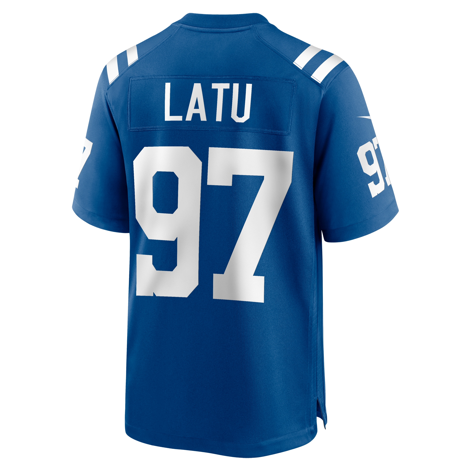 Men's Indianapolis Colts Laiatu Latu Royal 2024 NFL Draft First Round Pick Player Game Jersey