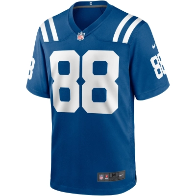 Men's Indianapolis Colts Marvin Harrison Royal Game Retired Player Jersey 02