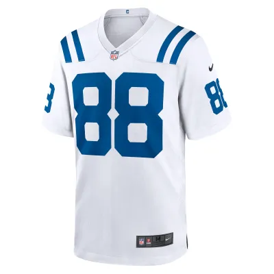 Men's Indianapolis Colts Marvin Harrison White Retired Player Game Jersey 02