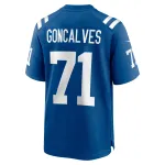 Men's Indianapolis Colts Matt Goncalves Royal Game Jersey