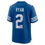 Men's Indianapolis Colts Matt Ryan Royal Alternate Game Jersey