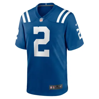 Men's Indianapolis Colts Matt Ryan Royal Game Jersey 02