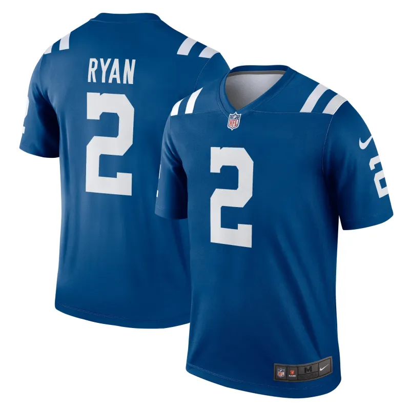 Men's Indianapolis Colts Matt Ryan Royal Legend Jersey