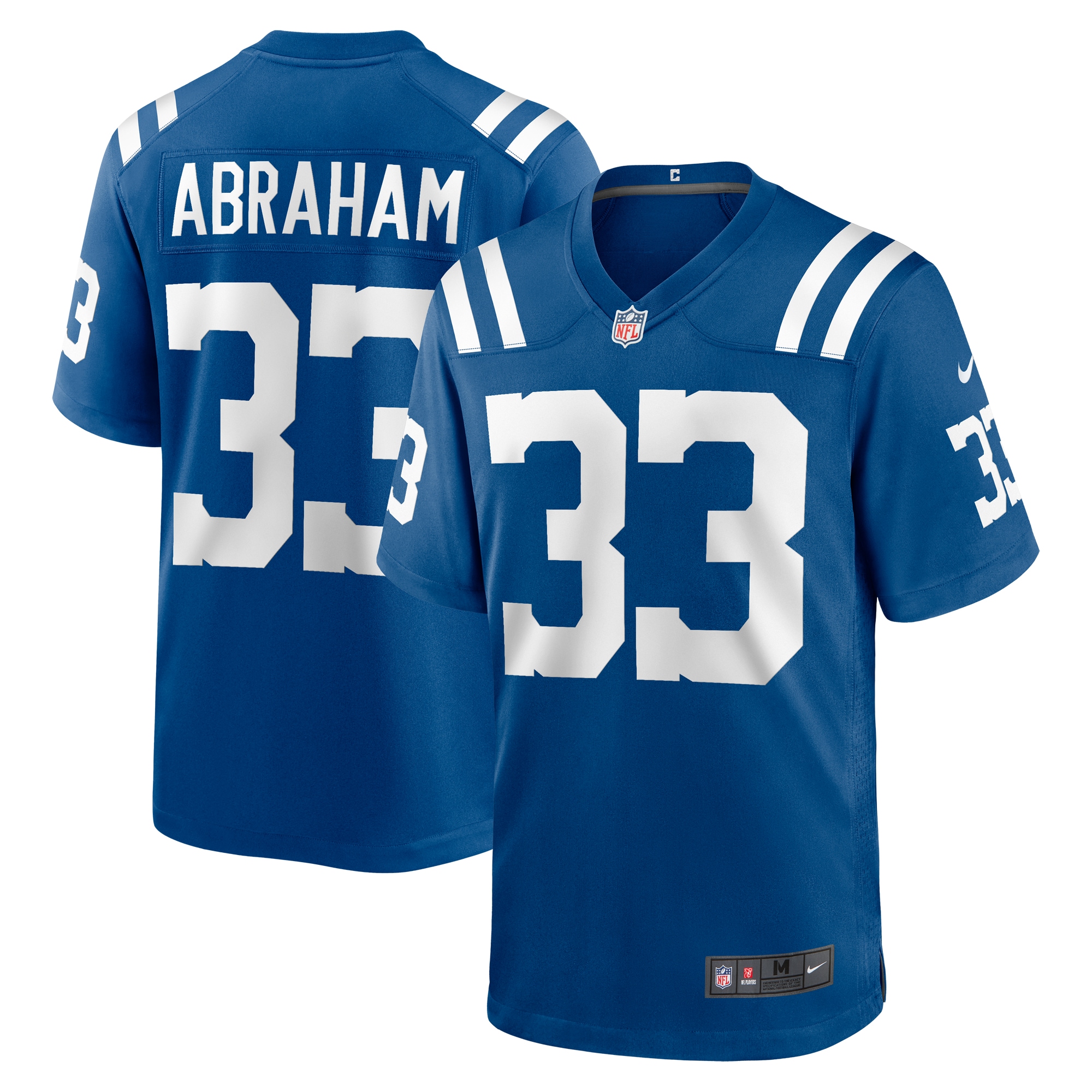 Men's Indianapolis Colts Micah Abraham Royal Game Jersey