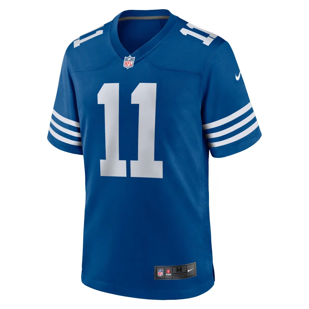 Men's Indianapolis Colts Michael Pittman Jr. Royal Alternate Game Jersey