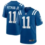 Men's Indianapolis Colts Michael Pittman Jr. Royal Game Player Jersey